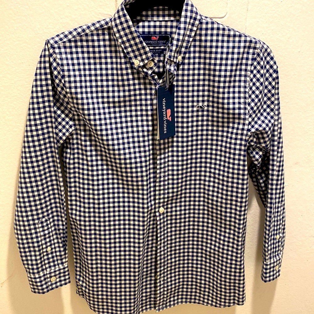 Vineyard Vines Boys Whale shirt